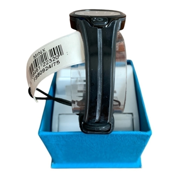 NIB FREESTYLE MINX Unisex Watch Water Resistant Rubber Band Black Wristwatch - Picture 5 of 7